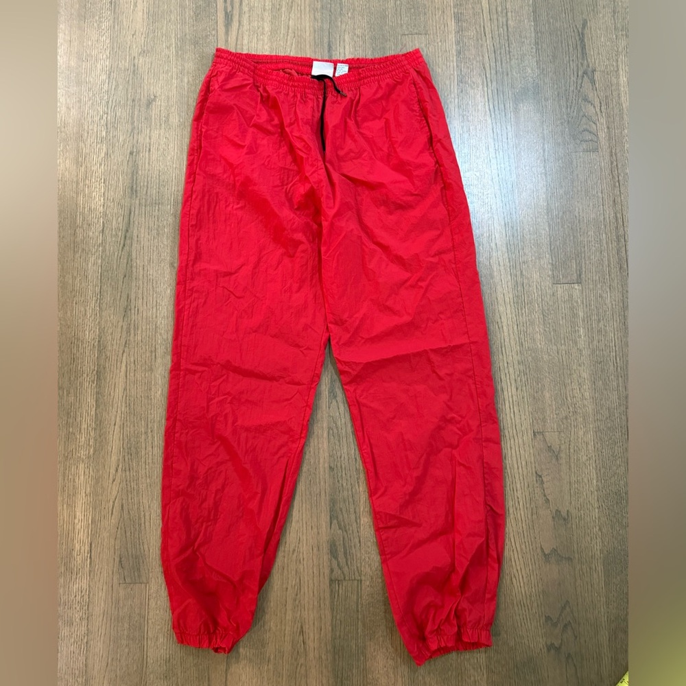 Vintage Marlboro Adventure Team Windbreaker Track Pants-Red-Size XL